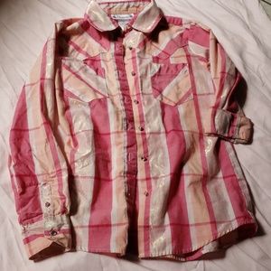 Shyanne button up girls size medium